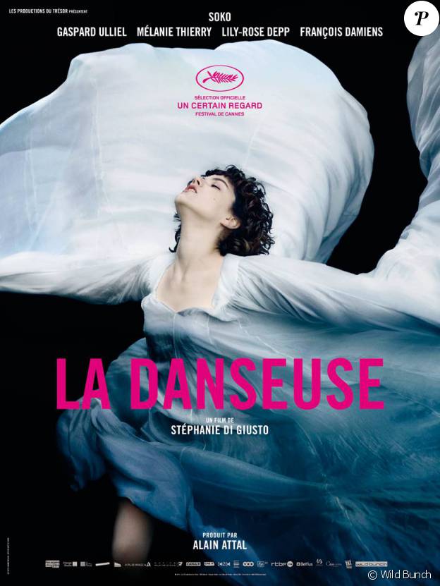 Affiche officielle de La Danseuse.