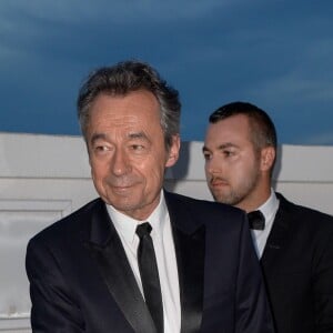 Michel Denisot - Dîner organisé par le magazine français Vanity Fair au restaurant Tetou. Vallauris Golfe-Juan, le 12 mai 2016.