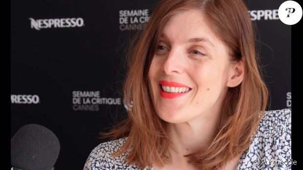 Interview de Valérie Donzelli, président de la Semaine de la Critique, à Cannes le 12 mai 2016.