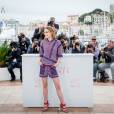 Lily-Rose Depp dans une tenue Chanel - Photocall du film "La Danseuse" lors du 69e Festival International du Film de Cannes. Le 13 mai 2016 © Dominique Jacovides / Bestimage