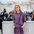 Lily-Rose Depp dans une tenue Chanel - Photocall du film "La Danseuse" lors du 69e Festival International du Film de Cannes. Le 13 mai 2016 © Dominique Jacovides / Bestimage