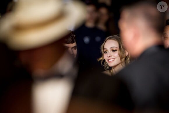 Lily-Rose Depp - Montée des marches du film "I, Daniel Blake" lors du 69ème Festival International du Film de Cannes. Le 13 mai 2016. © Dominique Jacovides-Cyril Moreau/Bestimage