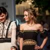Soko et Lily-Rose Depp - Montée des marches du film "I, Daniel Blake" lors du 69ème Festival International du Film de Cannes. Le 13 mai 2016. © Dominique Jacovides-Cyril Moreau/Bestimage