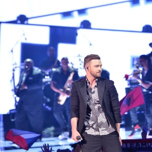 Justin Timberlake, invité spécial de la finale de l'Eurovision - Finale du concours de l'eurovision 2016 à Stockholm le 14 mai 2016.