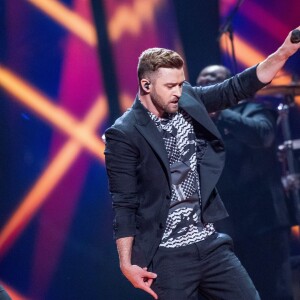 Justin Timberlake, invité spécial de la finale de l'Eurovision - Finale du concours de l'eurovision 2016 à Stockholm le 14 mai 2016.