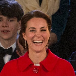 Kate Middleton, duchesse de Cambridge, lors du spectacle équestre présenté le 15 mai 2016 au château de Windsor en l'honneur des 90 ans de la reine Elizabeth II.