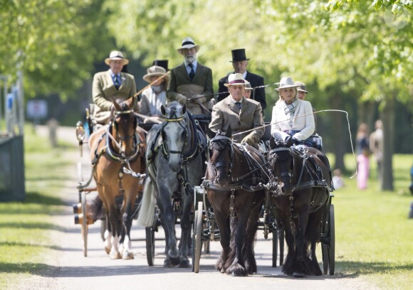 Le prince Philip au Royal Windsor Horse Show le 15 mai 2016