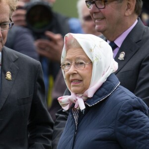 La reine Elizabeth II au Royal Windsor Horse Show le 14 mai 2016