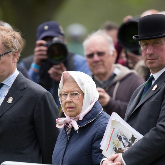 La reine Elizabeth II au Royal Windsor Horse Show le 14 mai 2016