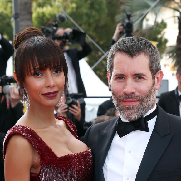 Sonia Rolland (robe Georges Chakra, bijoux Boucheron et Louboutin) et son compagnon Jalil Lespert - Montée des marches du film "Loving" lors du 69ème Festival International du Film de Cannes. Le 16 mai 2016. © Borde-Jacovides-Moreau/Bestimage