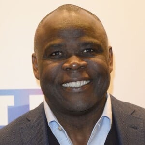 Basile Boli - Conférence de presse de TF1 pour le lancement de l'Euro 2016 à Paris le 17 mai 2016. © Coadic Guirec/Bestimage