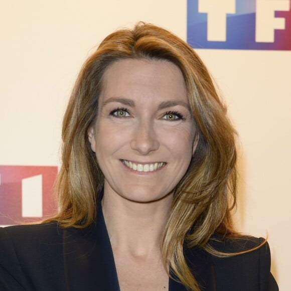 Anne-Claire Coudray - Conférence de presse de TF1 pour le lancement de l'Euro 2016 à Paris le 17 mai 2016. © Coadic Guirec/Bestimage