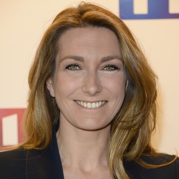 Anne-Claire Coudray - Conférence de presse de TF1 pour le lancement de l'Euro 2016 à Paris le 17 mai 2016. © Coadic Guirec/Bestimage17/05/2016 - Boulogne-Billancourt