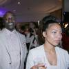Le chanteur Akon et sa femme - Soirée "Generous People" pour la fondation "The Heart Fund" du Dr David Luu, qui lutte contre les maladies cardiovasculaires, lors du 69ème festival international du film de Cannes le 16 mai 2016. © Philippe Doignon/Bestimage