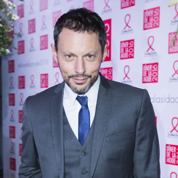 Marc-Olivier Fogiel - Dîner de la mode 2016 pour le Sidaction au pavillon d'Armenonville à Paris, le 28 janvier 2016. © Olivier Borde/Bestimage
