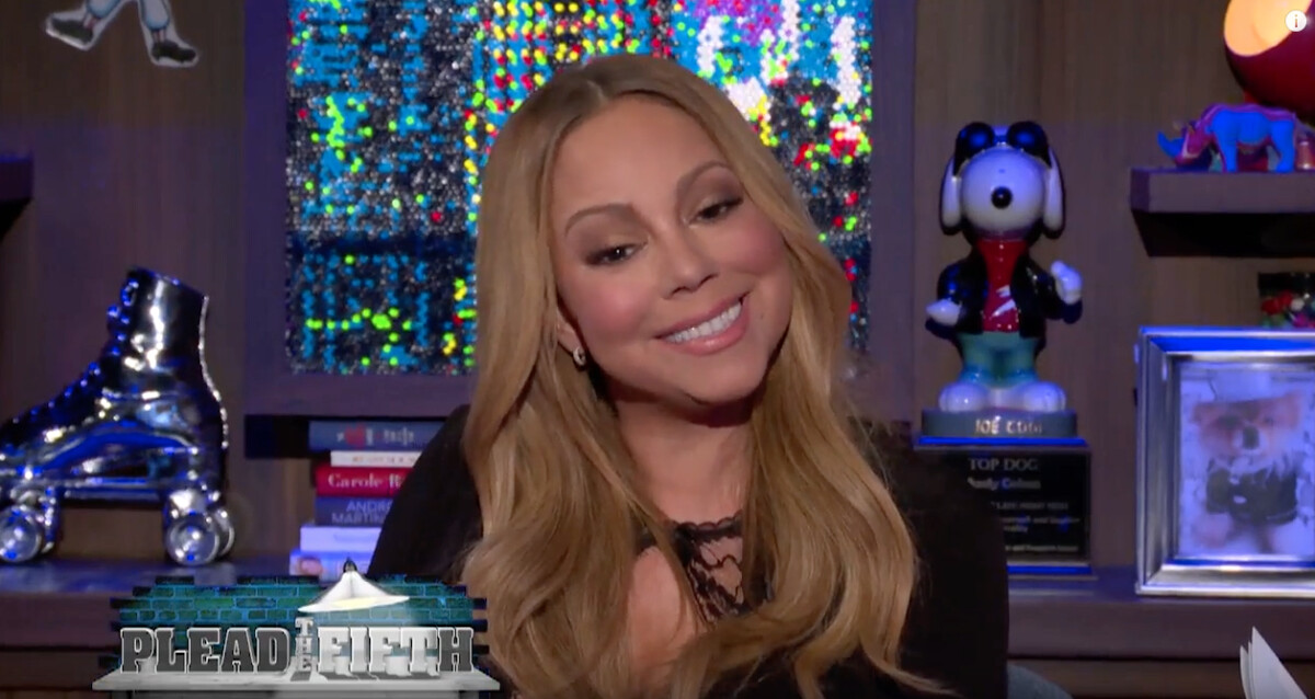 Vidéo : Mariah Carey sur le plateau de l'émission d'Andy Cohen. L ...