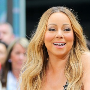 Mariah Carey participe à l'émission 'Access Hollywood' à New York, le 16 mai 2016