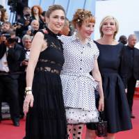 Cannes 2016 : Julie Gayet et Julie Depardieu, de la fantaisie sur les Marches