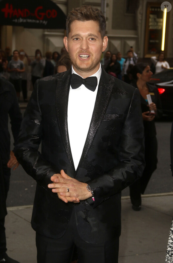 Michael Bublé - 46e cérémonie annuelle "Songwriters Hall of Fame" à New York, le 18 juin 2015.