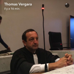 Thomas Vergara publie sur Snapchat en direct du procès et scandalise Internet. Ici, son avocat