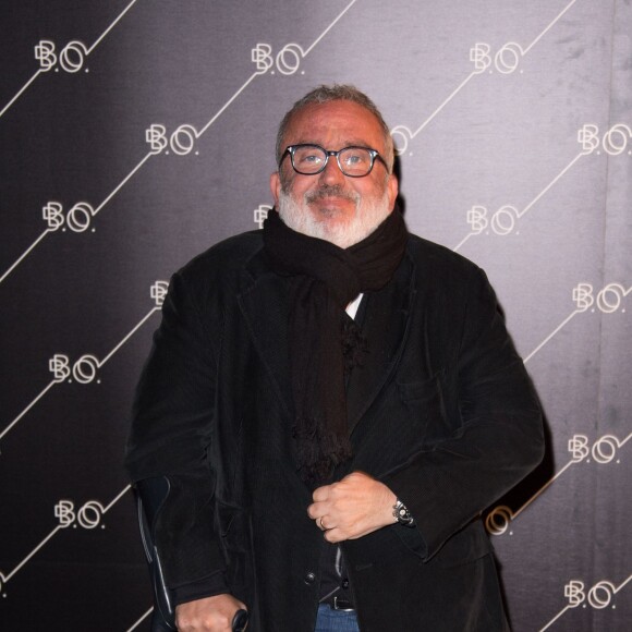 Dominique Farrugia lors de l'inauguration du restaurant le 'B.O', a la Cite du Cinema, le 10 Octobre 2013, a Saint-Denis.