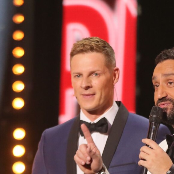 Exclusif - Matthieu Delormeau, Cyril Hanouna - Prime time en direct de l'émission "Touche pas à mon poste fait son Olympia !" à l'Olympia, Paris le 19 mai 2016. L'émission produite par H2O Productions était retransmise en direct sur D8. © CVS/Bestimage