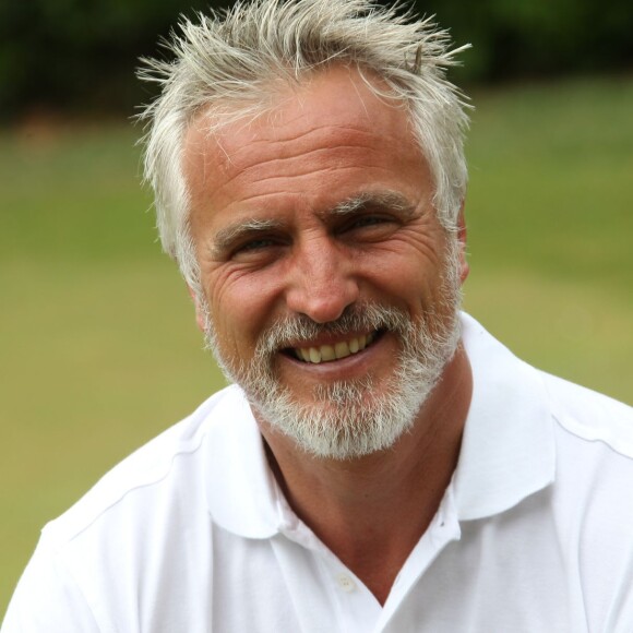 David Ginola lors de la 4e édition de la Mapauto Golf Cup à Mandelieu-la-Napoule, le 12 juin 2015.