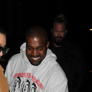 Kim Kardashian et son mari Kanye West à Londres, le 20 mai 2016.