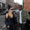Kim Kardashian et son mari Kanye West à Londres, le 21 mai 2016.