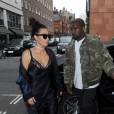 Kim Kardashian et son mari Kanye West à Londres, le 21 mai 2016.