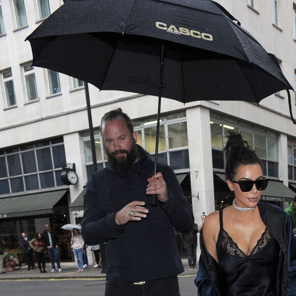 Kim Kardashian à Londres, le 21 mai 2016.