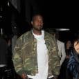 Kim Kardashian et son mari Kanye West arrivent au restaurant "Hakkasan" à Londres, le 21 mai 2016.