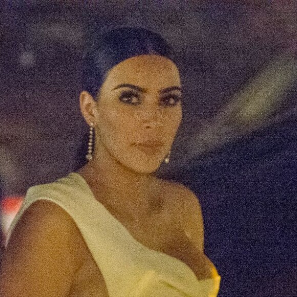 Kanye West et Kim Kardashian sont allés dîner au restaurant après avoir assisté à l'opéra "La Traviata" à Rome. Le 22 mai 2016
