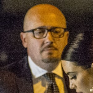 Kanye West et Kim Kardashian sont allés dîner au restaurant après avoir assisté à l'opéra "La Traviata" à Rome. Le 22 mai 2016