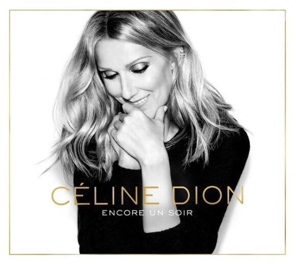 Pochette du single Encore un soir de Céline Dion