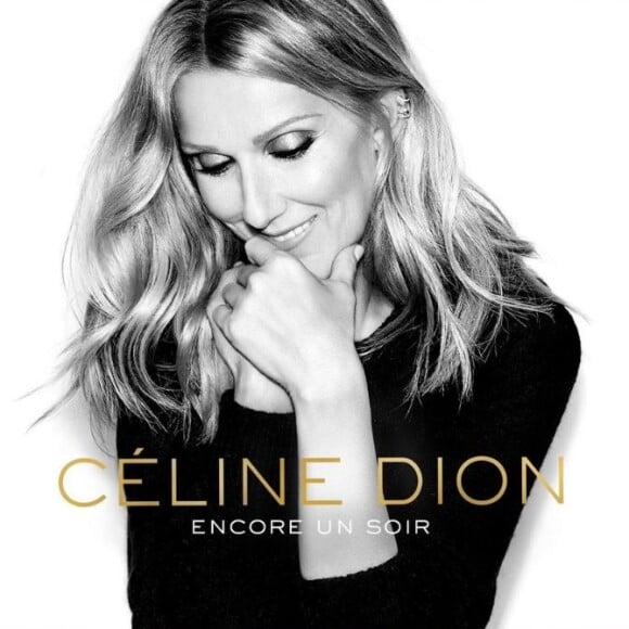 Pochette du single Encore un soir de Céline Dion