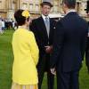 Le duc de Kent lors d'une garden party organisée dans les jardins de Buckingham Palace le 24 mai 2016.