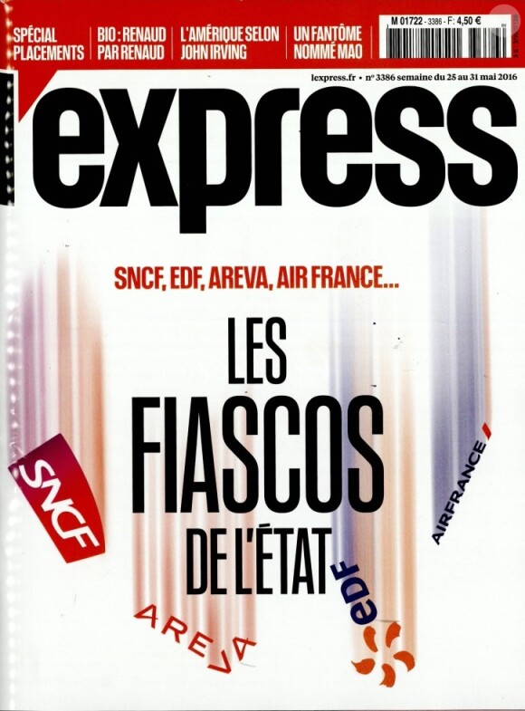L'Express, en kiosques le 25 mai 2016.