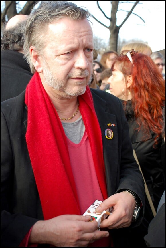 Renaud à Paris en février 2008
