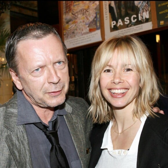 Renaud et sa deuxième épouse, Romane Serda, à Paris en 2007