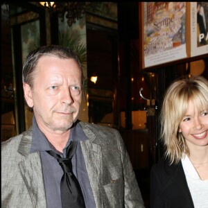 Renaud et sa deuxième épouse, Romane Serda, à Paris en 2007
