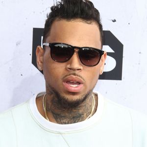 Chris Brown - Photocall de la soirée des iHeartRadio Music Awards à Inglewood, le 3 avril 2016.