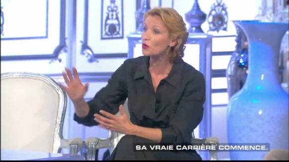 Audrey Lamy parle de Jean Dujardin dans Salut les terriens, le 28 mai 2016.