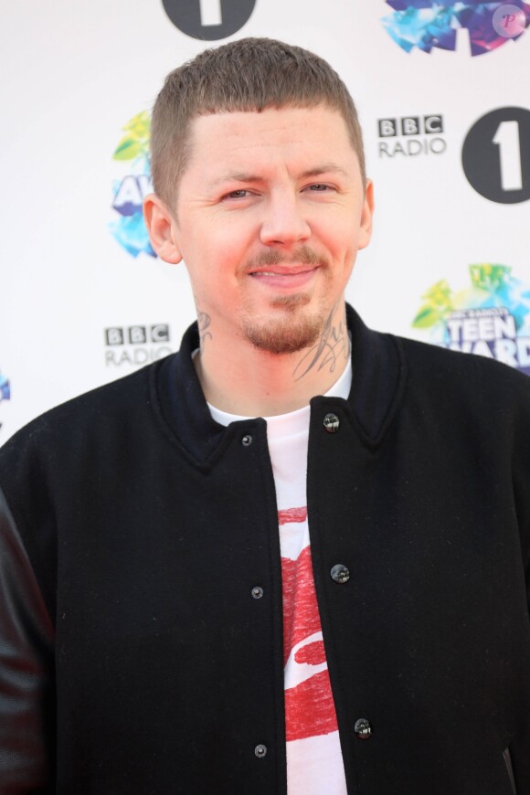 Professor Green aux BBC Radio Teen Awards 2013 au Wembley Arena, a Londres, le 3 Novembre 2013.