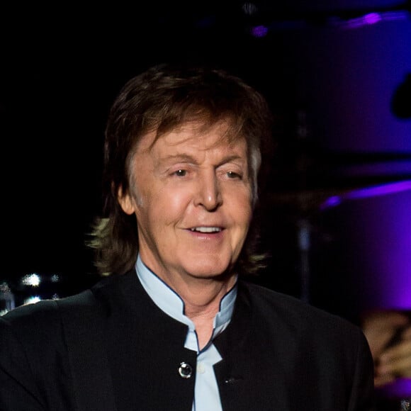 Paul McCartney en concert à l'AccorHotels Arena à Paris, le 30 mai 2016. ©Cyril Moreau/Bestimage