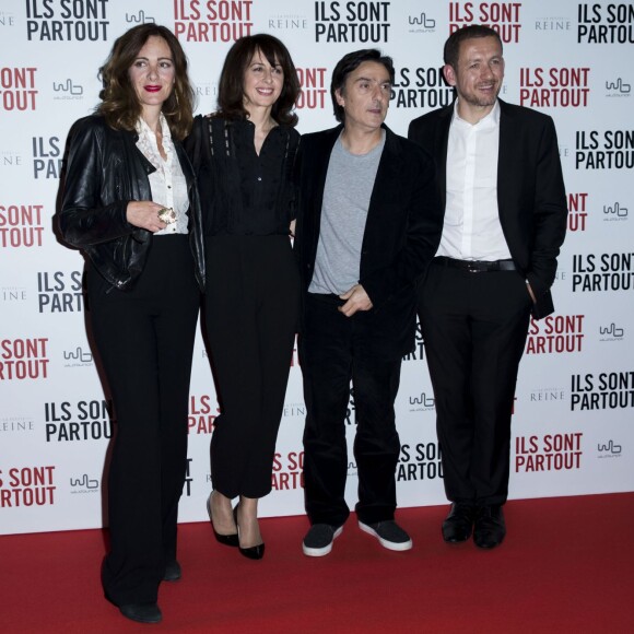 Emilie Frèche, Valérie Bonneton, Yvan Attal et Dany Boon - Avant-première du film "Ils sont partout" au cinéma Gaumont Opéra à Paris le 31 mai 2016. © Olivier Borde/Bestimage