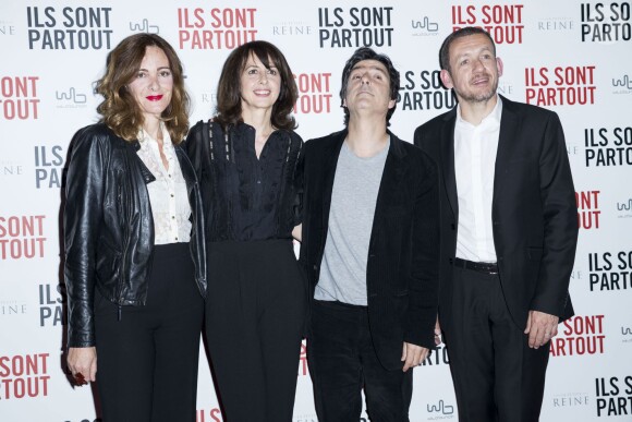 Emilie Frèche, Valérie Bonneton, Yvan Attal et Dany Boon - Avant-première du film "Ils sont partout" au cinéma Gaumont Opéra à Paris le 31 mai 2016. © Olivier Borde/Bestimage