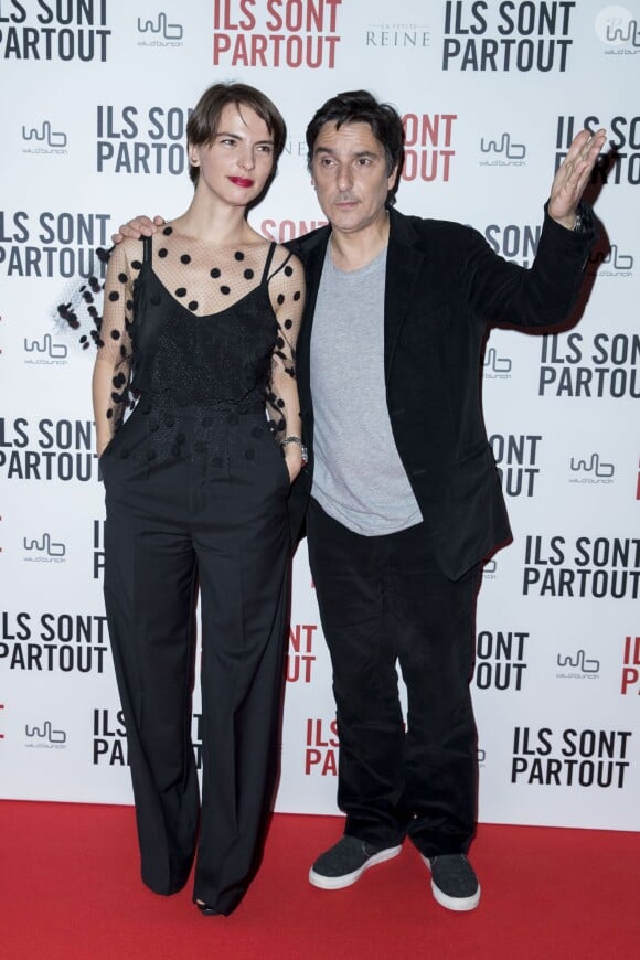 Keren Berger et Yvan Attal - Avant-première du film "Ils sont partout" au cinéma Gaumont Opéra à Paris le 31 mai 2016. © Olivier Borde/Bestimage