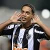 Ronaldinho lors du match Atletico Mineiro Vs Arsenal à Belo Horizonte. Avril 2013.