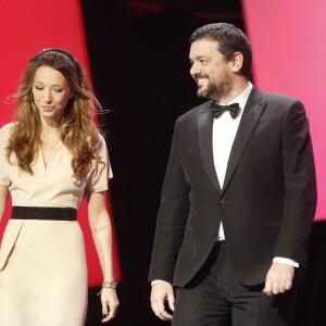 Laura Smet et Joann Sfar - 40ème cérémonie des César au théâtre du Châtelet à Paris, le 20 février 2015.